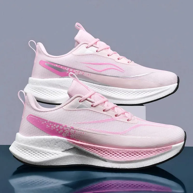 Men Casual Sports Running Shoes Carbon Board Marathon Training Breathable Women's Jogging Athletic Nonskid Walking Sneakers — image 13