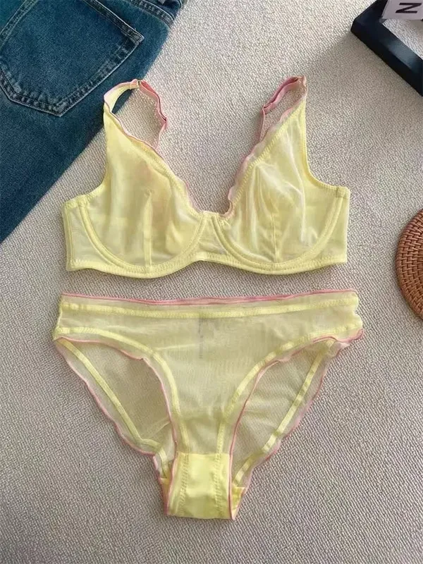 Buong Coverage Minimiser Bra para sa Malaking Bust Ultra Manipis na Seamless Wireless Lift & Support Anti Sag Set BANERDANNI S-2XL 32-40 ABC — image 10