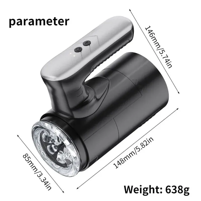 Masturbator For Men Automatic Telescopic Silicone Vagina Masturbation Anal Blowjob Oral Pussy Stimulator Sex Toys Adult Goods — image 10