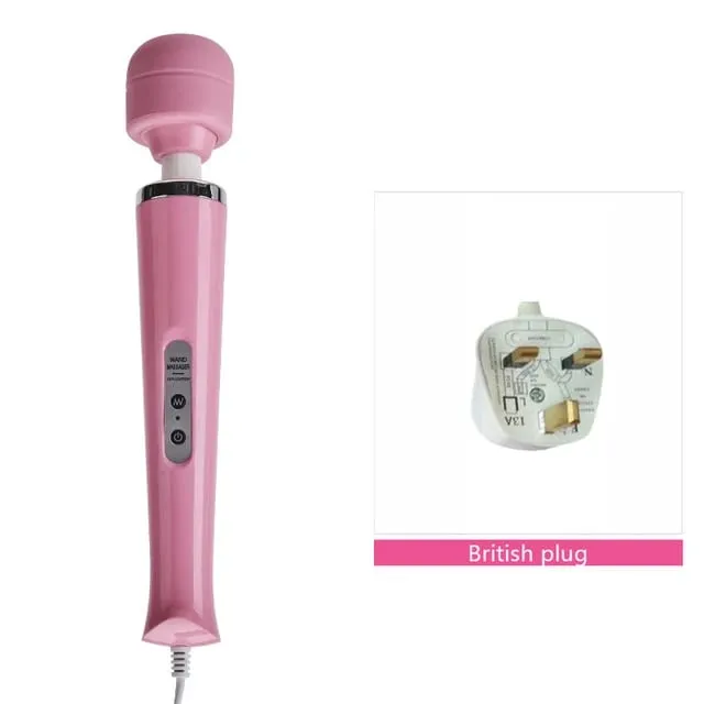 成人性玩具 AV 振動器強力魔棒 G 點刺激按摩器陰蒂振動器性玩具女性自慰黑狼新款 10 速魔棒按摩器大魔棒按摩棒 AV 振動器性感陰蒂女性性玩具歐元 — image 17
