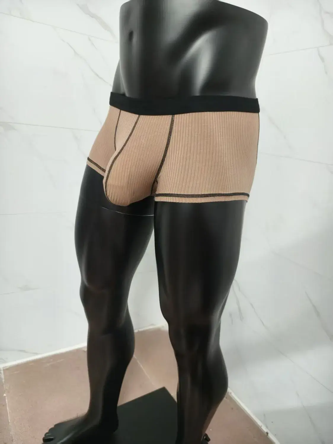 男士內褲大陰囊口袋大彈性平腿褲 — image 12