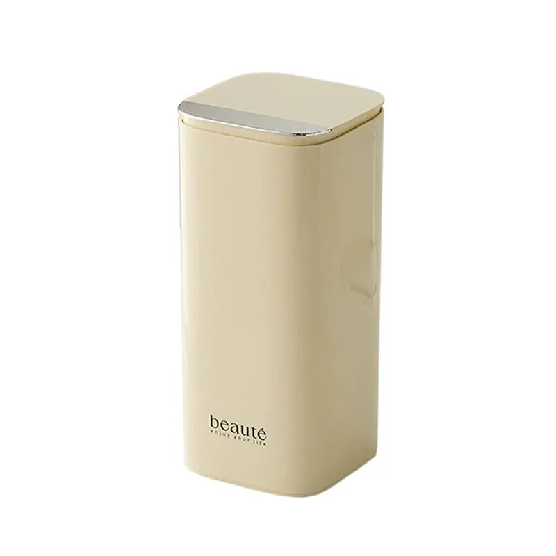Tự Động Nâng Hộp Đựng Cọ Trang Điểm Chống Bụi Hộp Đựng Cọ Trang Điểm Để Bàn Dụng Cụ Trang Điểm Son Môi Bút Kẻ Lông Mày Hộp Đựng — image 8