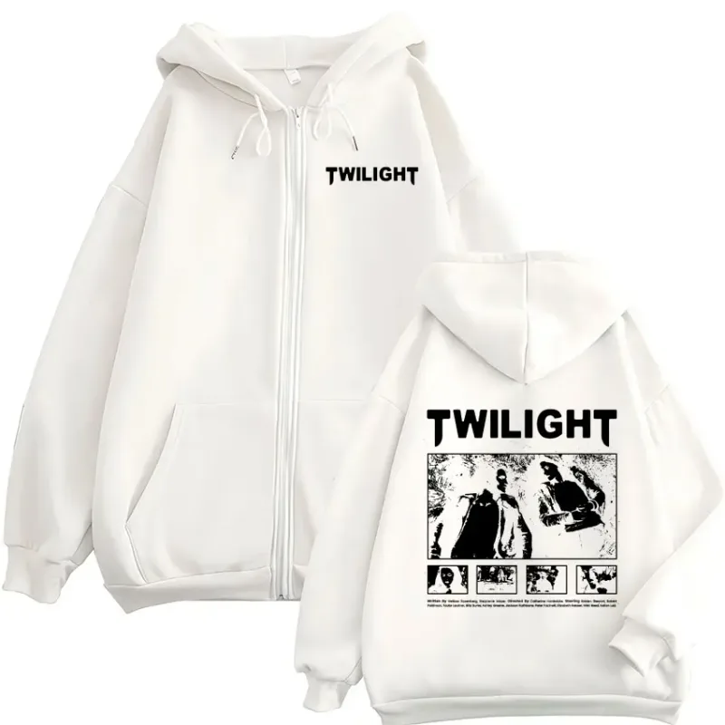 Twilight Edward Cullen Bella Swan Vampire Werewolf Zipper Hoodies Men Women Clothing Oversized Zip Up Hooded Sweatshirts Jackets — image 9