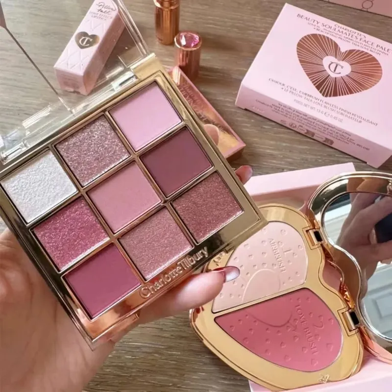Paletka očních stínů Charlotte Tilbury Saténový matný třpytivý a metalický povrch Snadno použitelný CT 2026 Trendy očního vzhledu s 9 odstíny — image 6