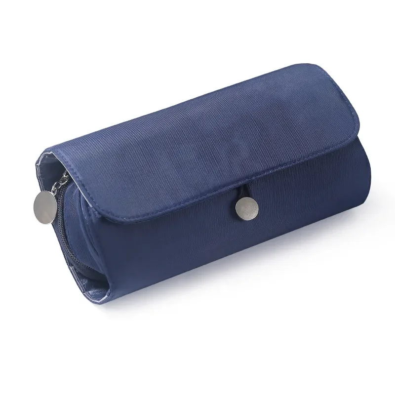 Make-up-Tasche für Damen, Kosmetikpinsel-Tasche, Reise-Organizer, Make-up-Pinsel, Faltwerkzeuge, Rolltaschen, wasserdichter Nylon-Make-up-Koffer — image 6