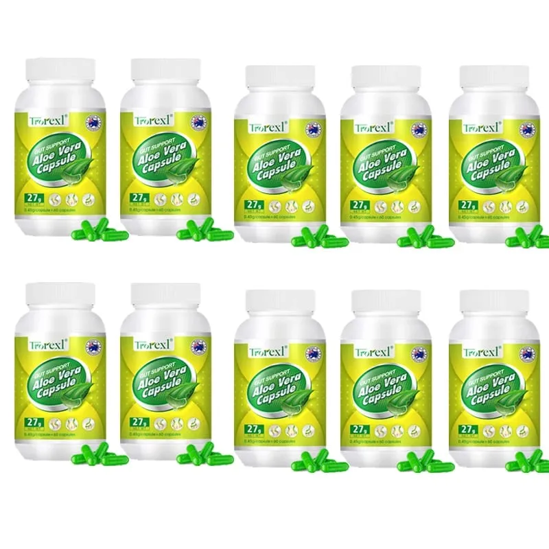 Produkty na hubnutí pro muže a ženy Aloe Vera Veganské kapsle na snížení chuti k jídlu — image 11