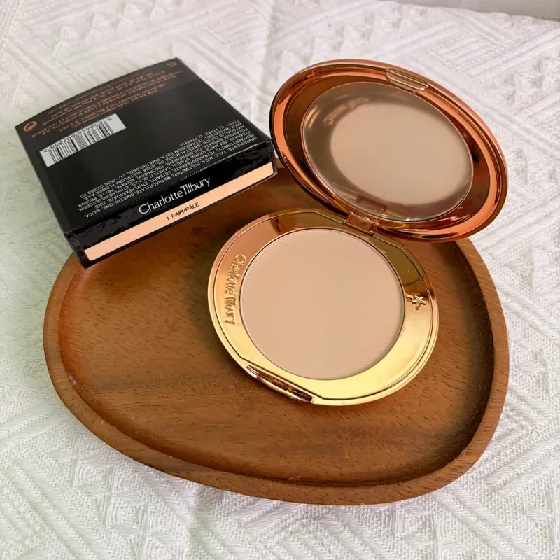 Charlotte Tilbury Setting Powder Compact Lip Gloss Foundation Two-tone Blush Eyeshadow Palette Lightweight Delicate Long-lasting — image 8