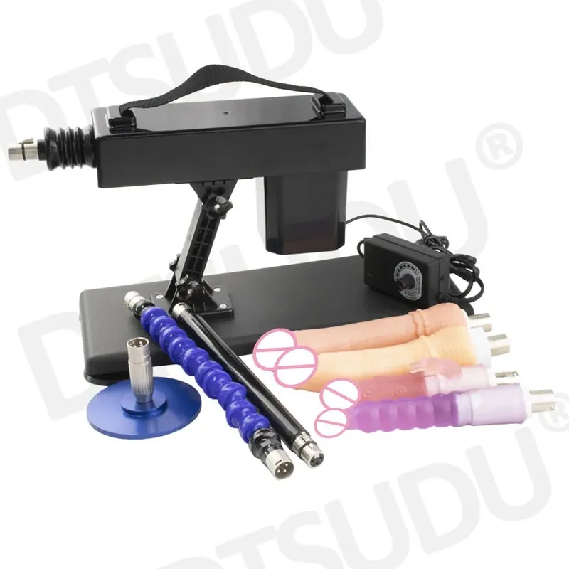 Female Sex Machine with Dildo and Masturbation Cup Hands-Free G-Spot Clitoral Stimulation Adult Sex Machine