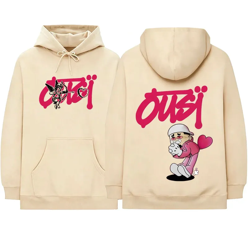 Omar Courtz Tour 2026 Merch Fãs Presente Hoodies Roupas Femininas Masculinas Moda Casual Oversized Manga Longa Moletons Streetwear