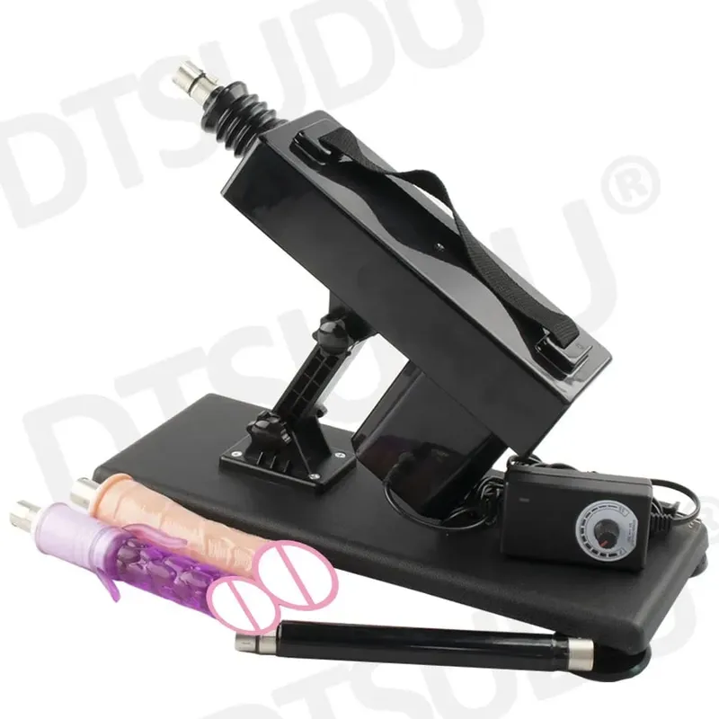 Female Sex Machine with Dildo and Masturbation Cup Hands-Free G-Spot Clitoral Stimulation Adult Sex Machine