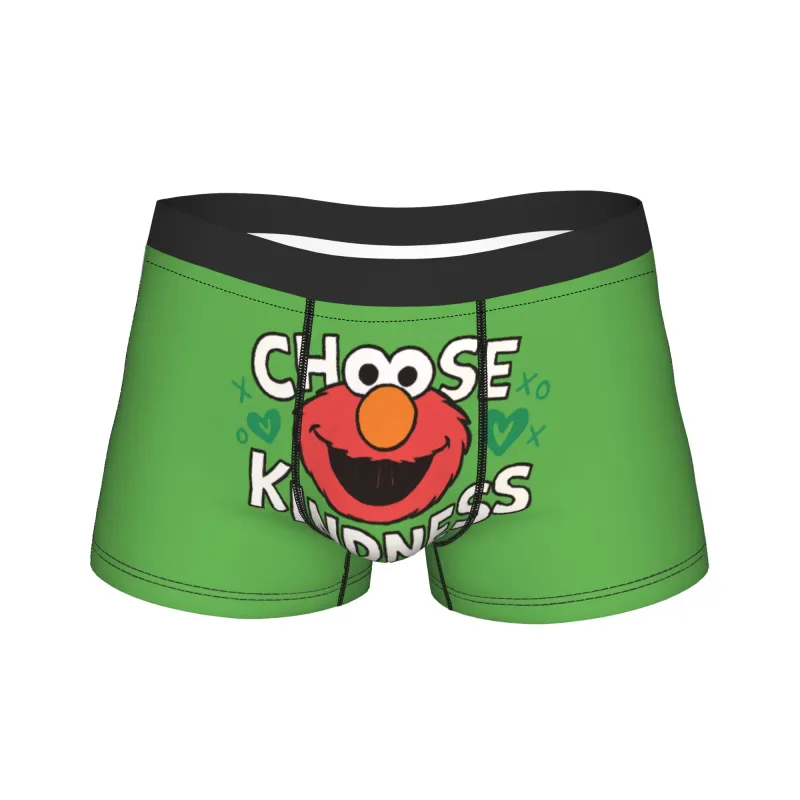 S-Sesams Straten Tango Elmo & Grover Ondergoed Mannen Shorts Slips Grappige Boxershorts Kwaliteit Douane Oversize Slipje — image 9