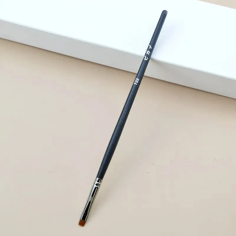 1ks štětce na rozmazání make-upu Ploché oční linky Make-up štětec Detail Precision Concealer Pudr na zvýraznění kontur kosmetické nástroje pro umělce — image 9