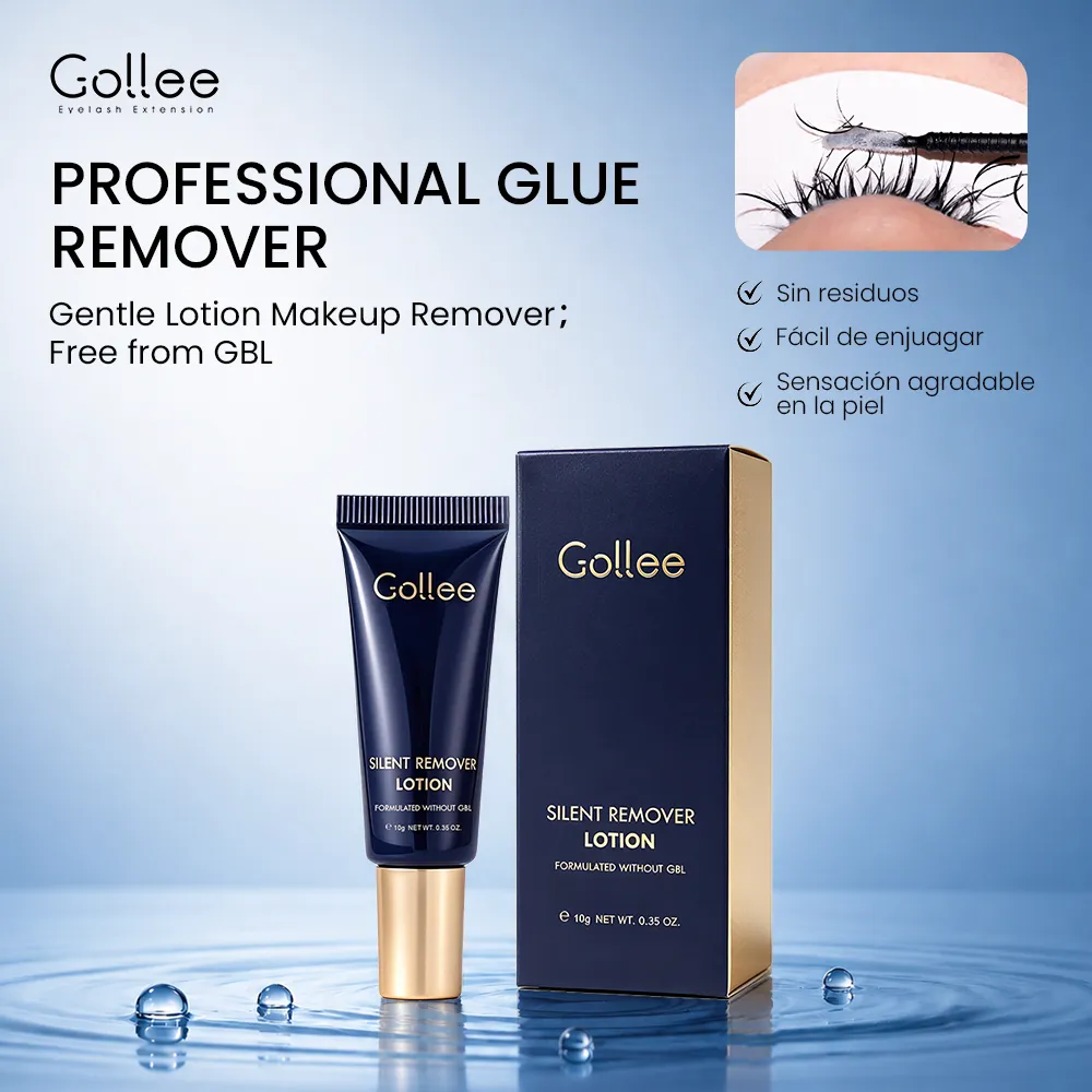 Gollee Eyelash Glue Gentle Fragrance of Flowers 3-6 Minute Unloading Adhesive Professional Remover for Lash Tools Free From GBL — image 3