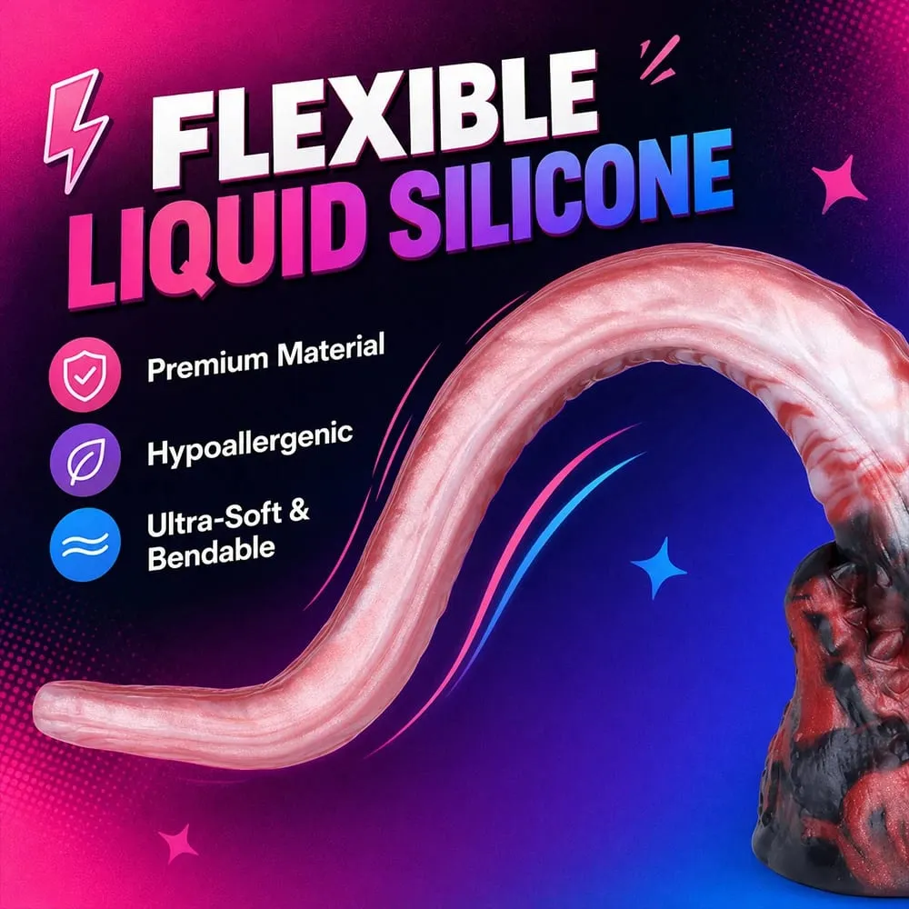 55cm Long Dragon Dildo Extendable Camera Dilator Silicone Anal Expansion Butt Plug Anus Exploration 18+ Sex Toys For Adults — image 5