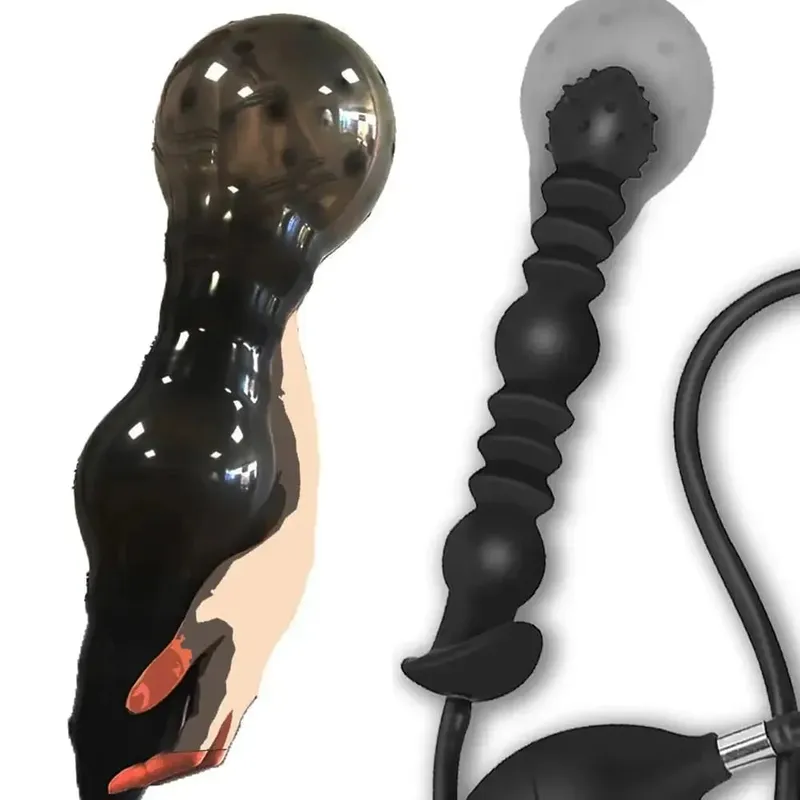 Expansor anal expandir inflável anal plug oversized enema treinamento butt plug dilatador bunda brinquedo sexual de próstata para homens — image 15
