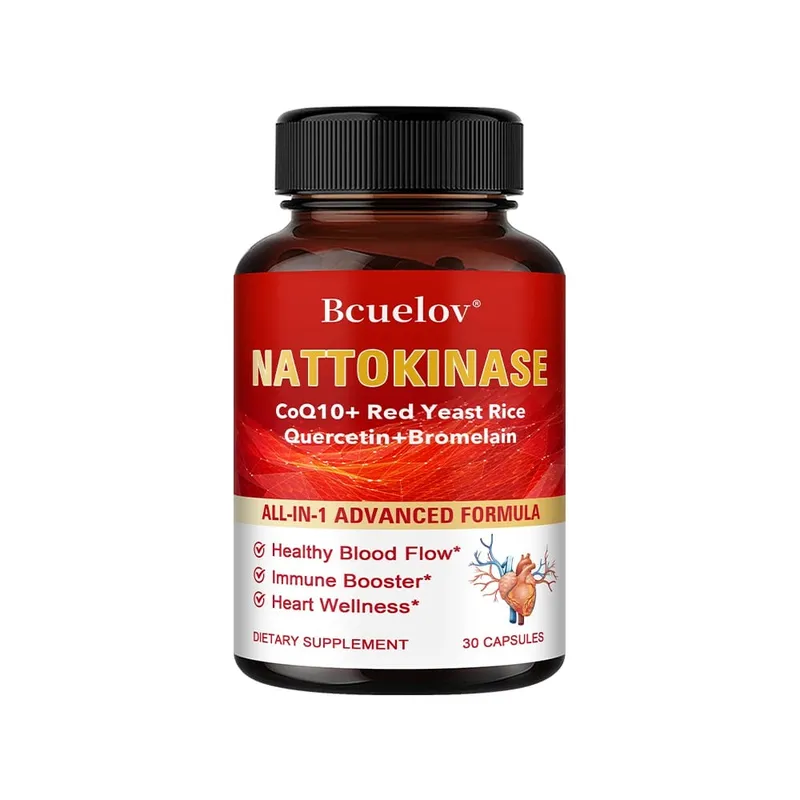 Nattokinase Capsules - Supports Heart and Circulatory Health Helps Maintain Daily Health Provides Energy Non-GMO — image 8