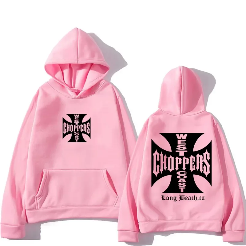 Paul Walker West Coast Choppers Hoodie Erkek Kadın büyük boy Moda Üst hip hop Giysileri Polar Uzun Kollu vintage Kazak