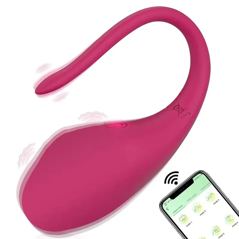Powerful Wearable App Control Egg Vibrator U Type Clitoral Vaginal Stimulator for Couples Massage G Spot Sex Toy for Women 18+ — image 10