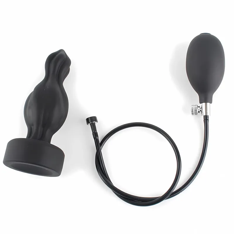 Inflatable Anal Plug Anal Dilator Huge Butt Plug Stimulate Sex Toy For Women/Men Masturbators Prostate Massager Big Anal Toys