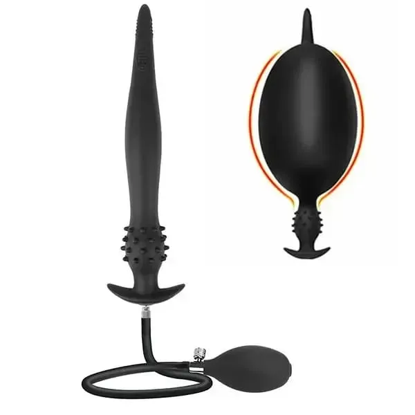 Expansor anal expandir inflável anal plug oversized enema treinamento butt plug dilatador bunda brinquedo sexual de próstata para homens — image 11