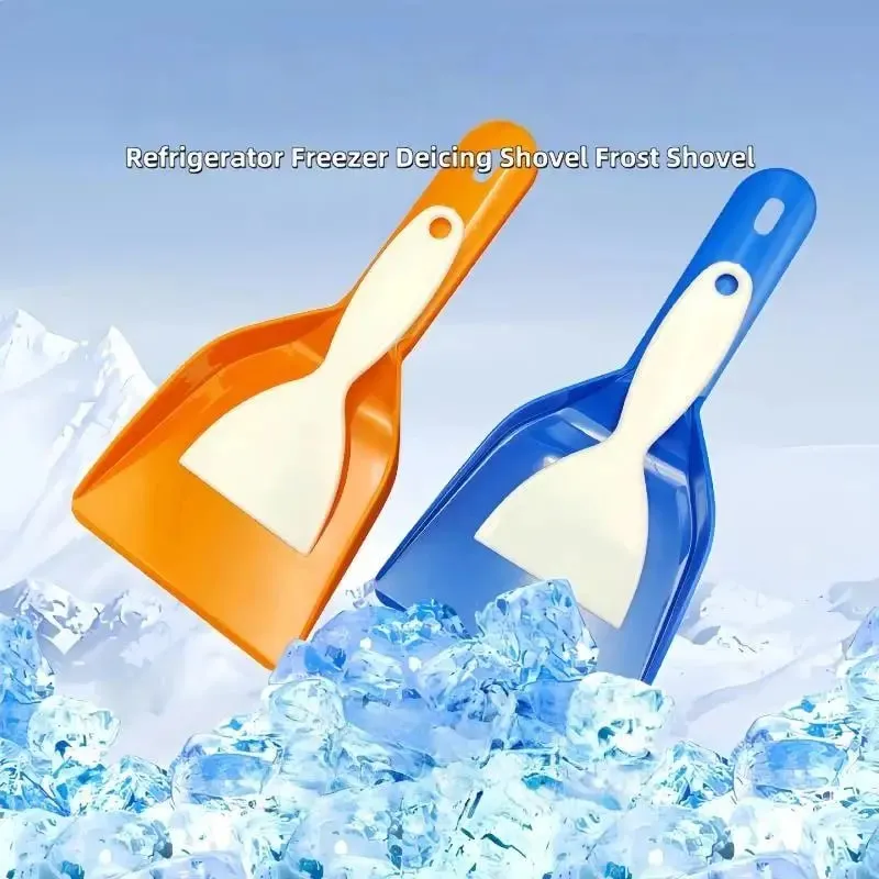 Refrigerator Defrost Shovel Ice Scraper Plastic Freezer Ice Shovel Kitchen Oil Removal Shovel Handheld Deicing Tools