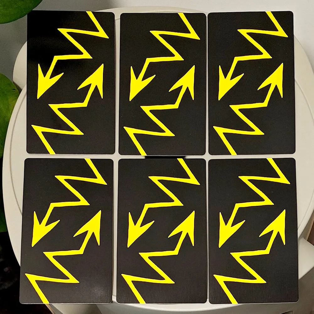 Dek Tarot Pengambilalihan Menara 12*7Cm dalam Kotak Kaku Set Tarot 79 Kartu Unik untuk Transformasi & Pembebasan Timbul Ganda — image 5