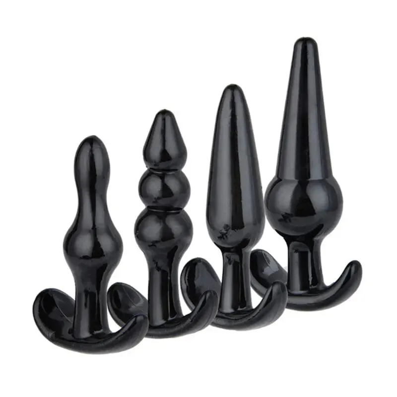 4/5/7/8 pçs/set silicone butt plug vibrador masturbação anal plug vaginal brinquedos sexuais combinação anal grânulo dilatador brinquedos para gay