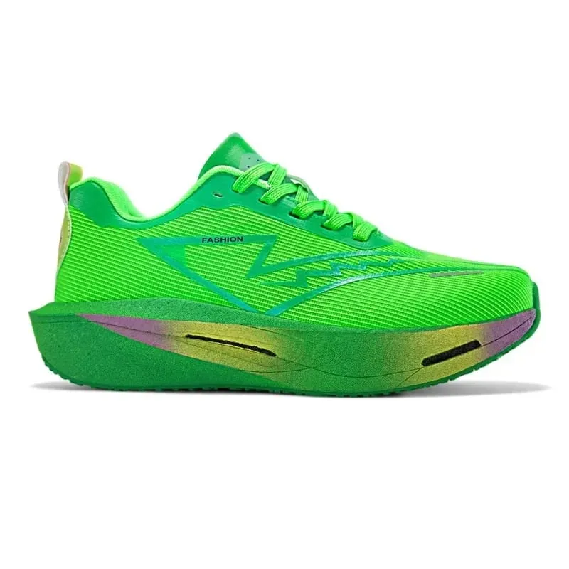Carbon Plate Running Shoes Men Women Marathon Sports Sneakers Breathable Lightweight Professional Athletic Shoes — image 9