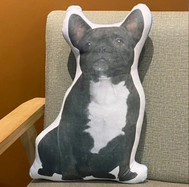 3D printed simulation dog pillow funny pet shaped pillow living room bedroom soft decoration personalized holiday gift — image 34