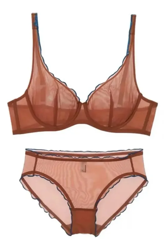 Buong Coverage Minimiser Bra para sa Malaking Bust Ultra Manipis na Seamless Wireless Lift & Support Anti Sag Set BANERDANNI S-2XL 32-40 ABC — image 13