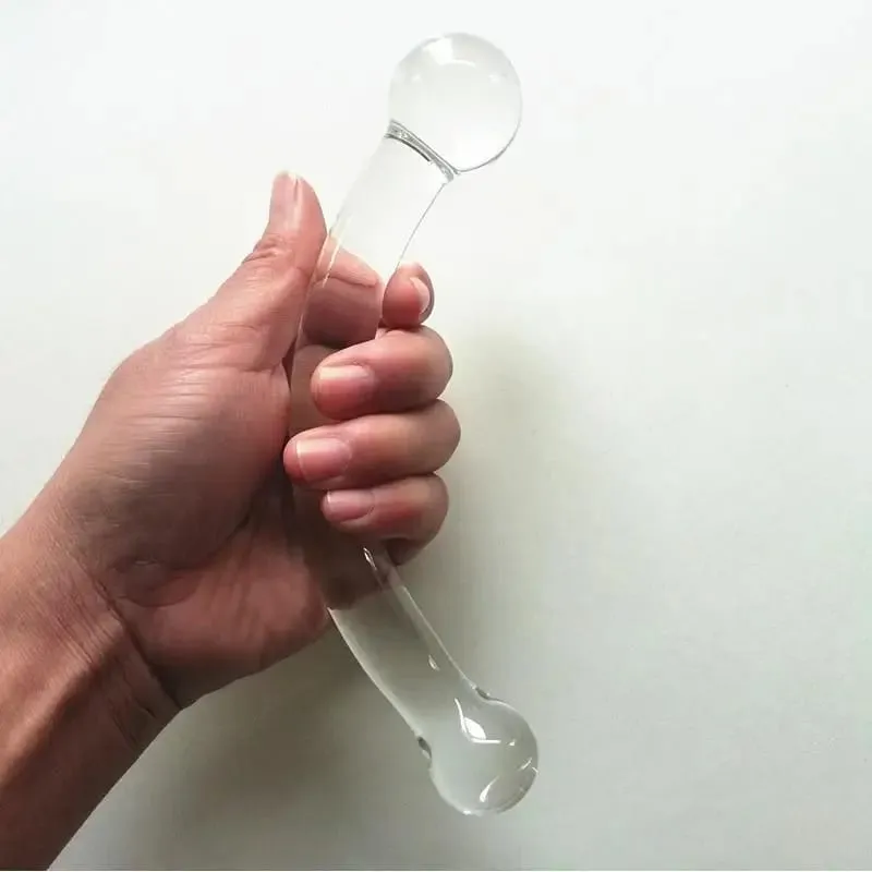 ディルドアナルプラグ透明ガラス大人のおもちゃオナホール肛門拡張器刺激マッサージプレジャー男性女性大人の大人のおもちゃ — image 2