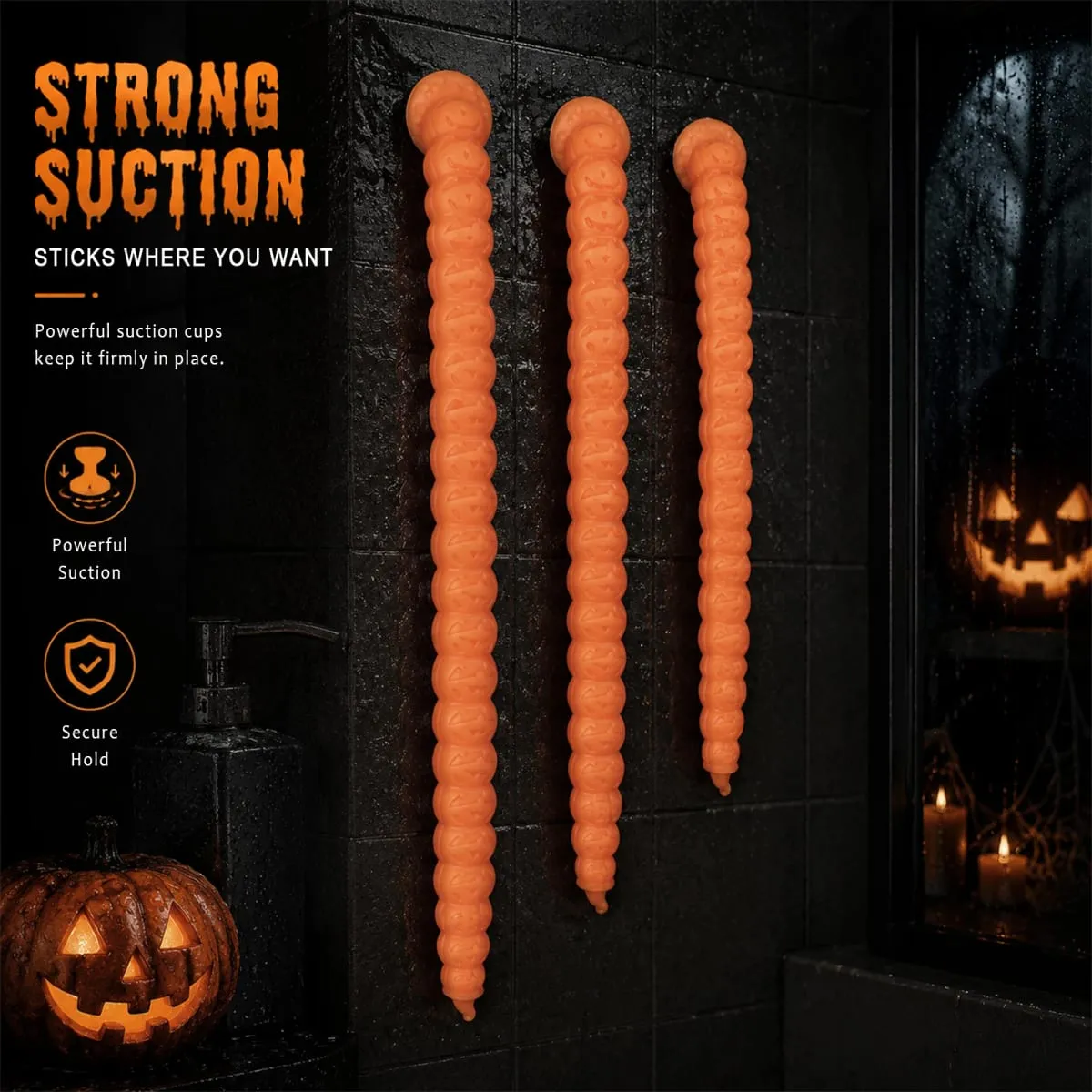 Long 55cm Butt Plug Pumpkin Dildo Deep Anal Whip Soft Anal Plug Adult Sex Toys Monster Dilator Dildo Anal Stimulator Sex Product — image 5