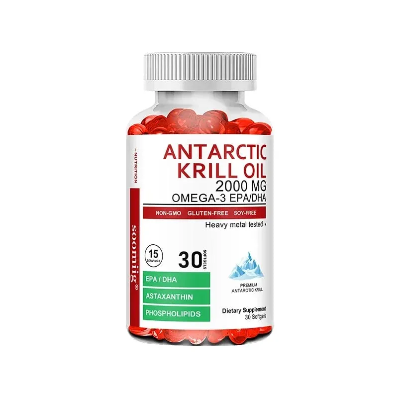 Antarctische krilloliecapsules 2000 mg Omega-3 EPA & DHA met astaxanthinesupplement afkomstig van rode krill Maximale sterkte — image 8