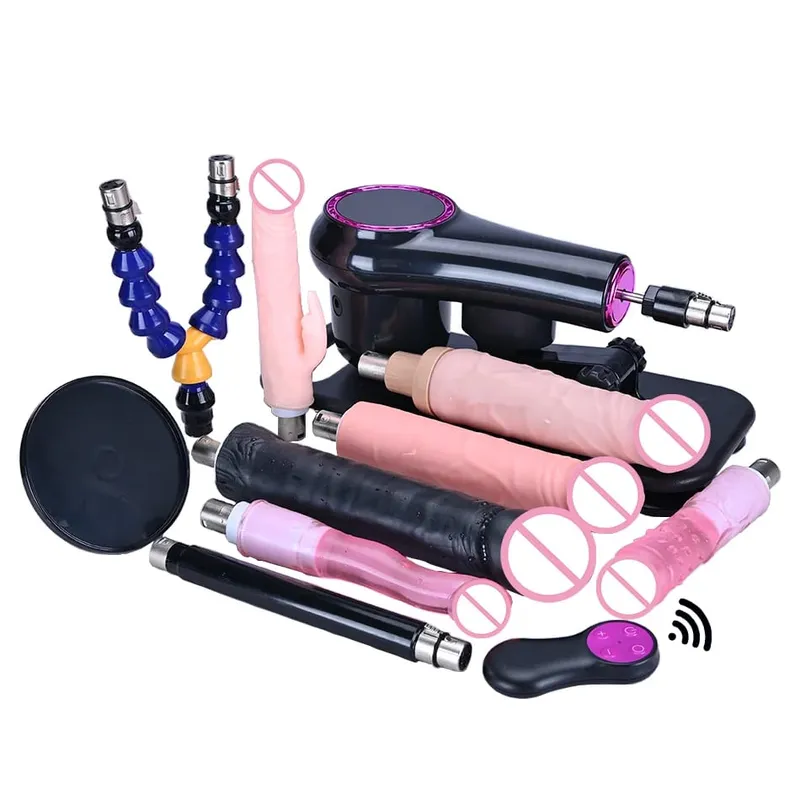 NEW Automatic Wireless Sex Machine for Woman Adjustable Masturbating Pumping SexToys for Men Couples Sex products