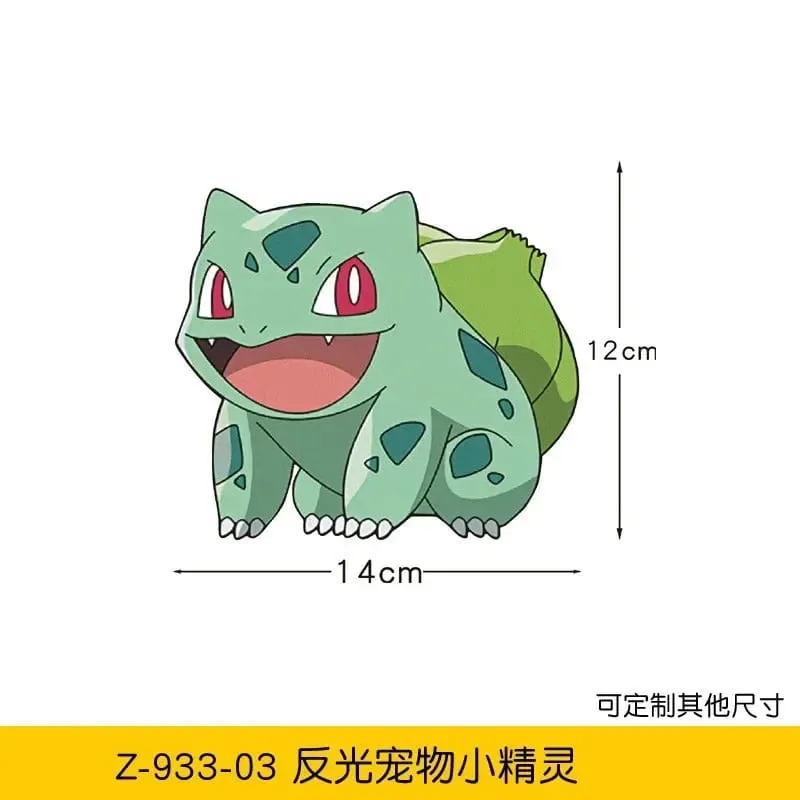 20 stylów Pokemon naklejki samochodowe Anime rysunek Pikachu Gengar Eevee Charmander urocza lalka z kreskówek kreatywna naklejka urodziny prezenty — image 13