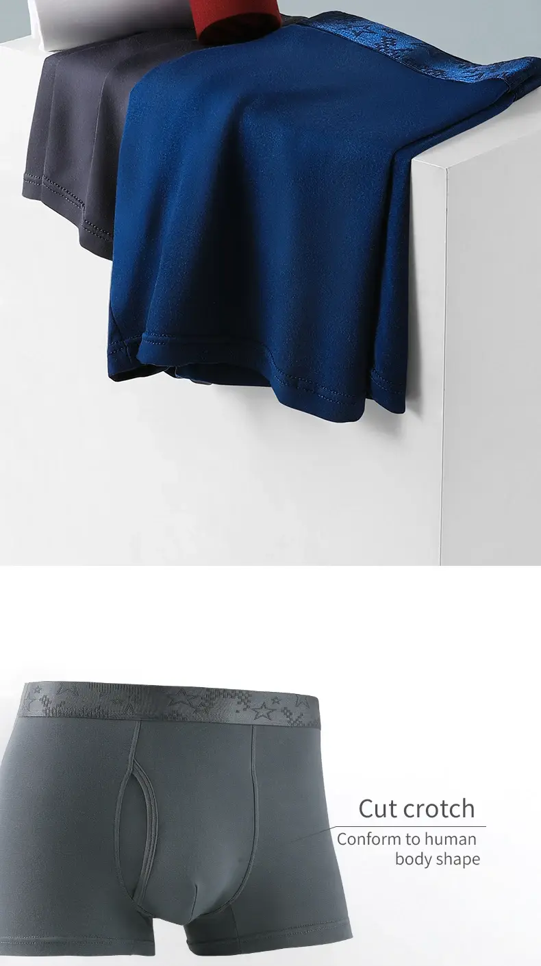 Herenondergoed, herenboxershorts, jongensonderbroeken, comfortabele en ademende jeugdboxershorts, grote maten shorts — image 11