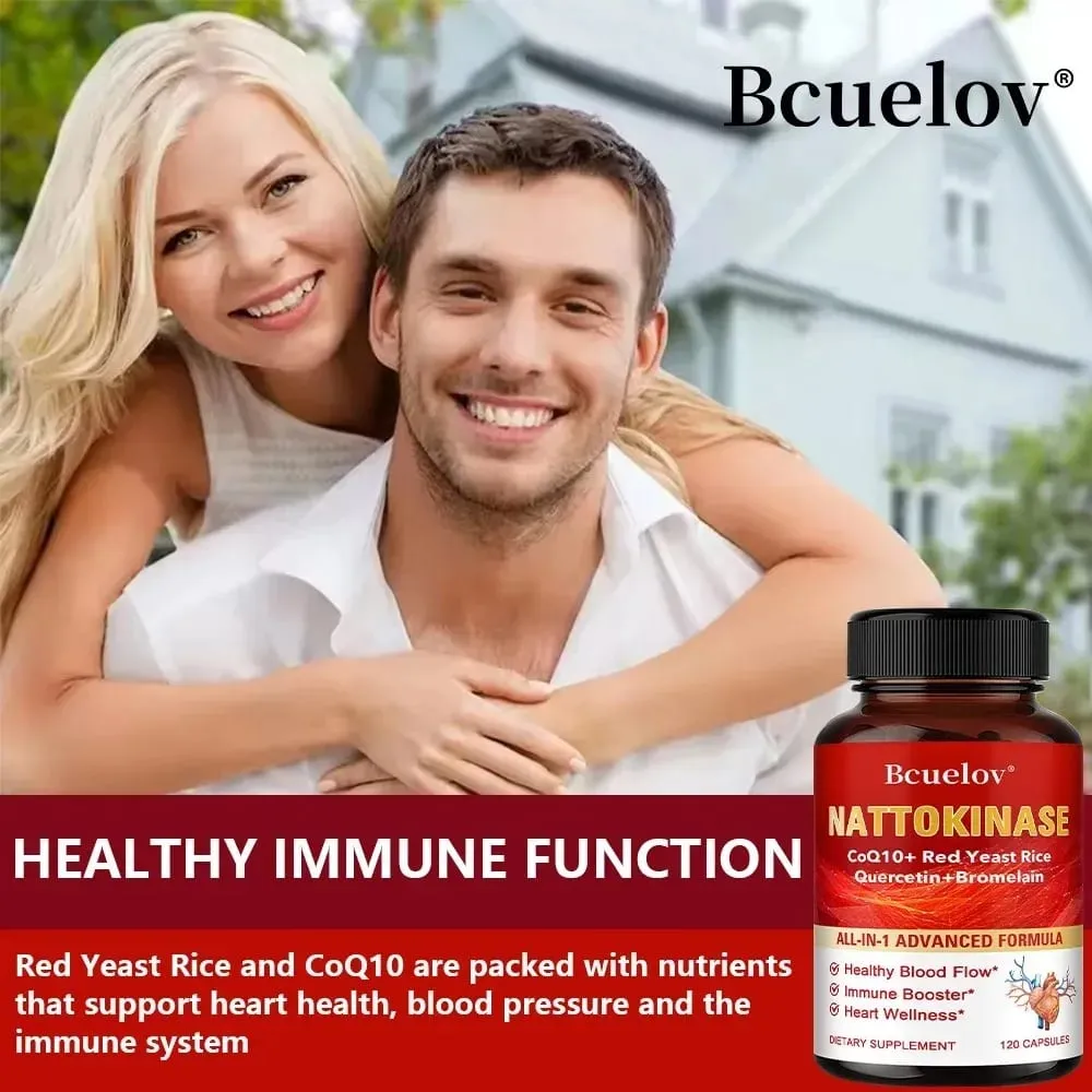 Nattokinase Capsules - Supports Heart and Circulatory Health Helps Maintain Daily Health Provides Energy Non-GMO — image 6