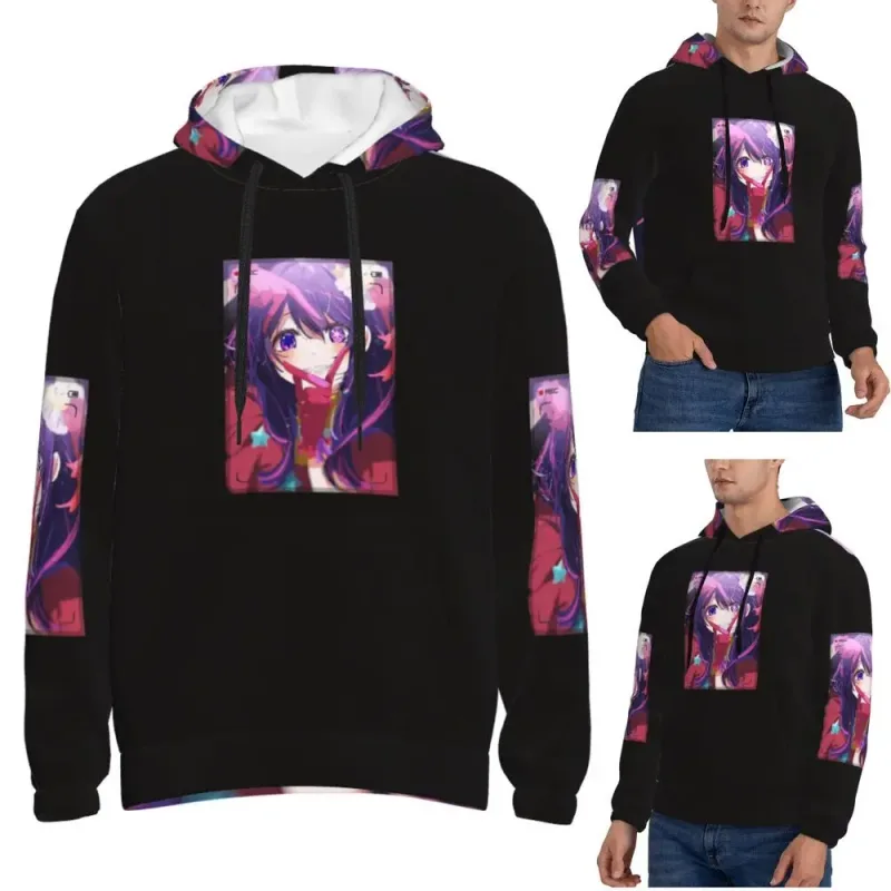 Oshi No Ko Anime Kawaii Hoodies Hip Hop Pullover Autumn Winter Men Women Sweatshirts Long Sleeve Tops — image 2