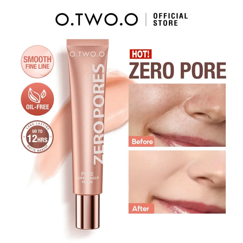 O.TWO.O-Juego de maquillaje facial, Primer cojín de aire, crema BB Invisible, control de aceite, enfoque suave de poros, Cosméticos de piel brillante de larga duración, 2 uds.