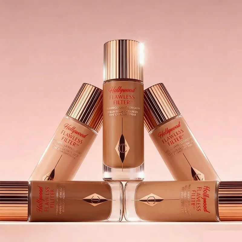Yayasan Penyerlah Charlotte Tilbury CT Tekstur Berterusan Penyamar Menghidrat Mekap Mencerahkan Serbuk Padat — image 5