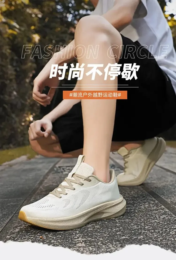 Men's Wide-Fit Running Shoes Comfort Walking Sneakers for Womens Unisex Breathable Mesh Anti-slip CushioningTraining Shoes — image 5