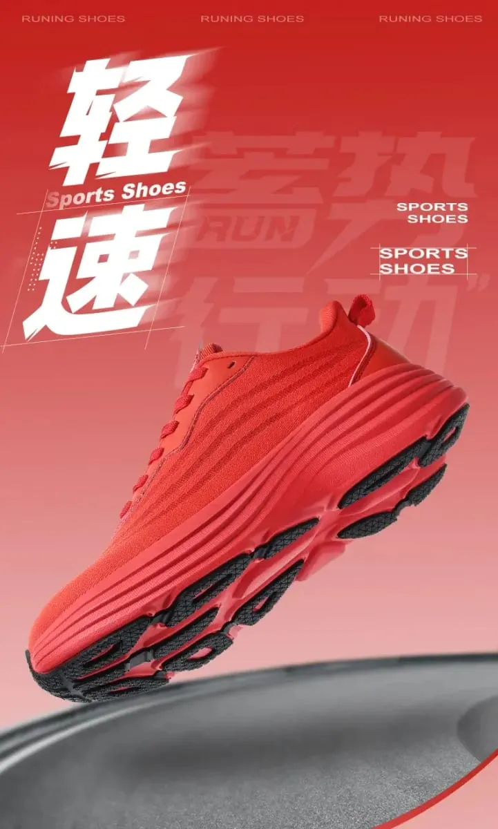 Men's Wide Toe Running Shoes Lightweight Soft Cushioning Sneakers for Daily Wear Breathable Knit Casual Sport Tennis Shoes — image 6