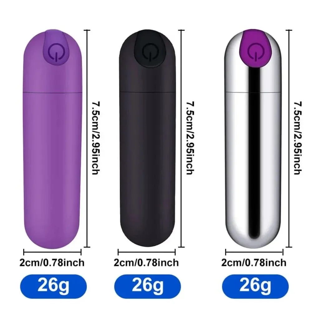 G Spot Bullet Vibrator Nipple Clitoral Stimulator 10 Φορητό μίνι κολπικό πρωκτικό μασάζ Παιχνίδια σεξ ενηλίκων για γυναίκες