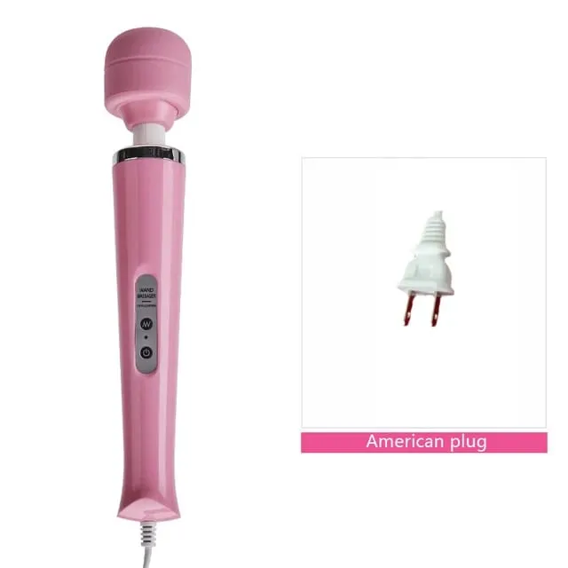 成人性玩具 AV 振動器強力魔棒 G 點刺激按摩器陰蒂振動器性玩具女性自慰黑狼新款 10 速魔棒按摩器大魔棒按摩棒 AV 振動器性感陰蒂女性性玩具歐元 — image 13