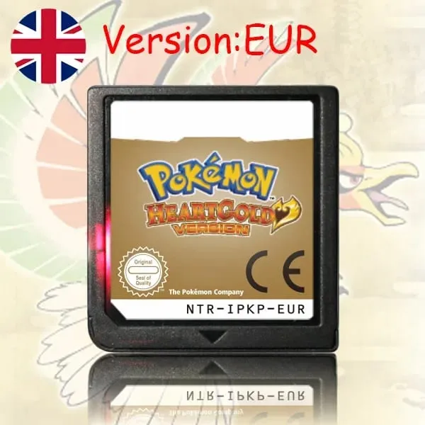 Pokemon Series DS Game Cartridge Diamond Platinum Pearl HeartGold SoulSilver Svart Vit Flerspråkig för NDS/2DS — image 12