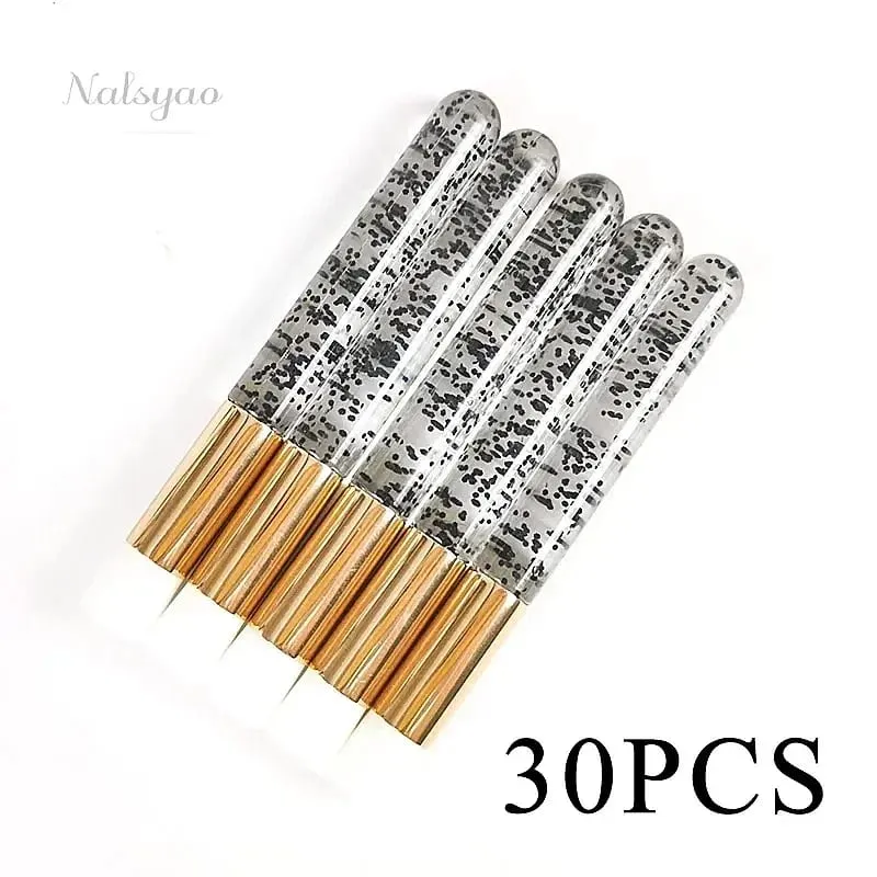 Wholesale 30/50pcs Eyelash Cleaning Brushes for Extensions Glitter Lash Shampoo Brush Nose Pore Cleansing Makeup — image 5