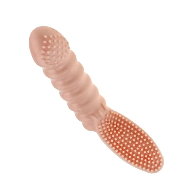 Párok Clitoral Vagina Finger G Spot Vibrátor Stimulátor Masszírozó Ujj Ujj Felnőtt játékok Erotikus szexjátékok nőknek Férfiak — image 2