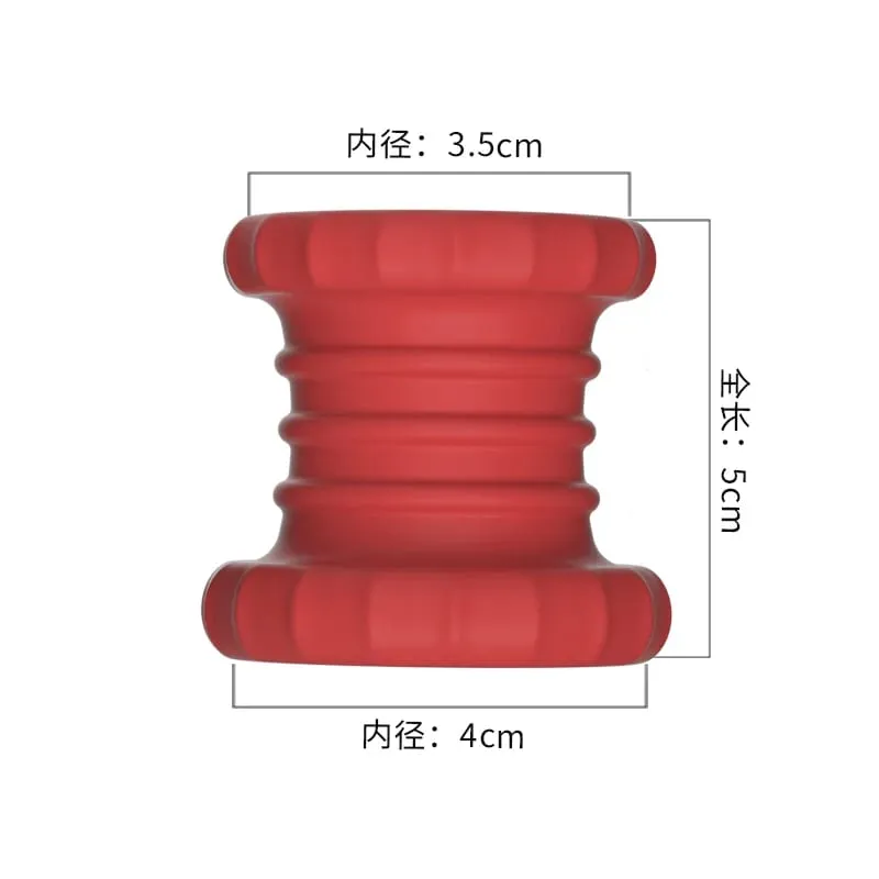 Silicone Semen Lock Ring Male Penis Ring Adjustable Delay Ejaculation Lasting Scrotum Lock Ring Sex Toys for Men Adult Products