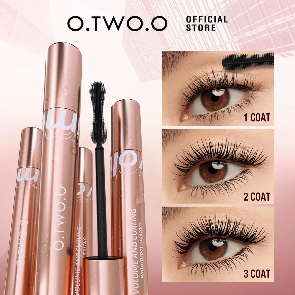 O.TWO.O 8pcs Full Makeup Kit Include Eyeliner Lipstick Blusher Face Setting Powder Mascara Eyelash Curler Sunscreen Cosmetic — image 4