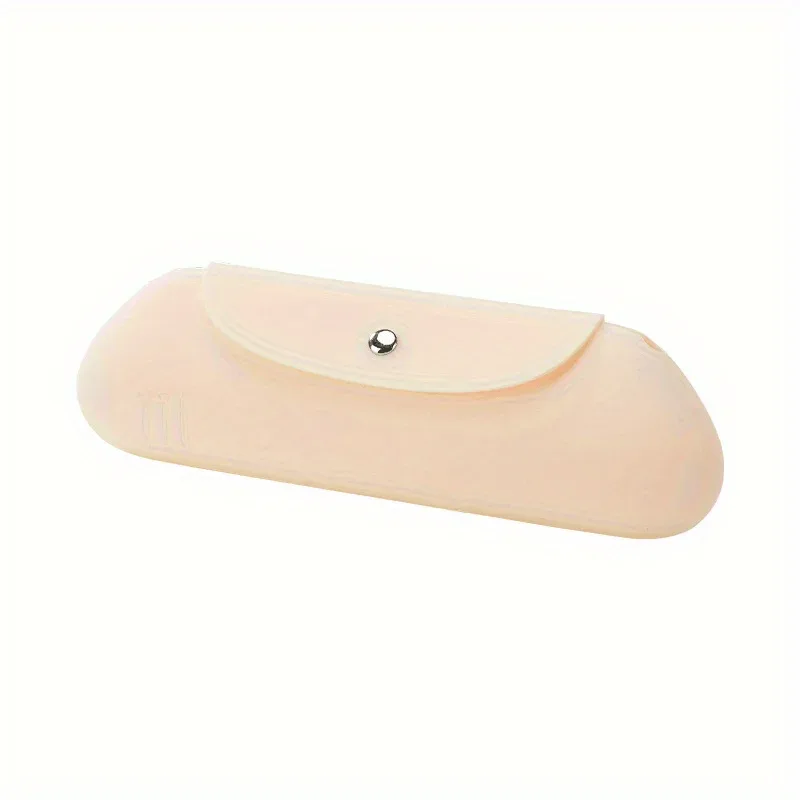 Suporte de pincel de maquiagem de viagem de silicone anti-queda portátil cosméticos rosto escovas titular macio e elegante ferramentas de maquiagem organizador — image 9